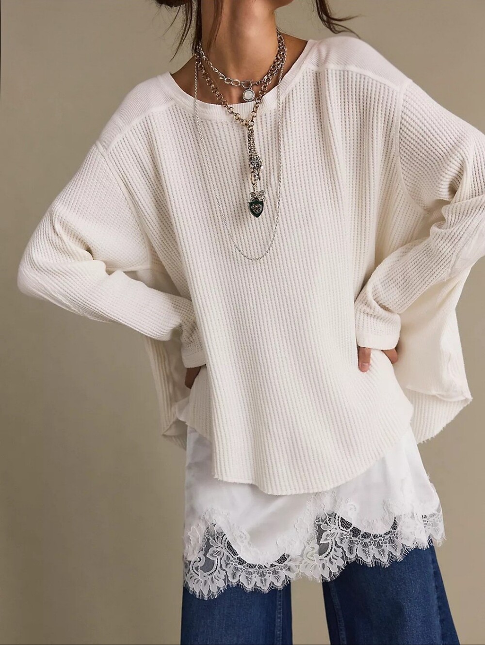 Free People Blake Thermal XS NWT